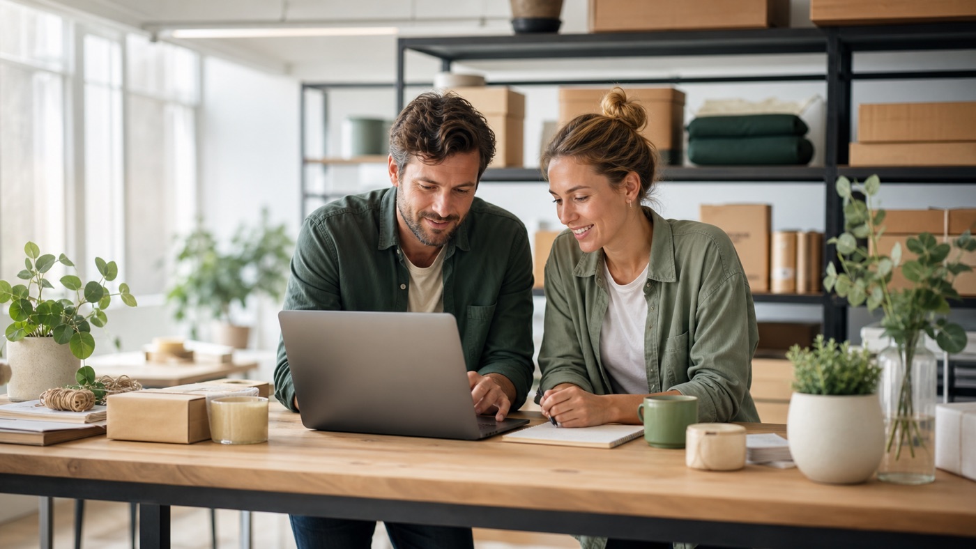 E-commerceteam verwerkt bestellingen efficiënt met automatisering